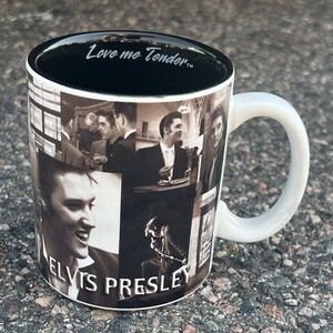 The Wertheimier Elvis Presley Picture Colllection Mug with “Love me Tender” TM